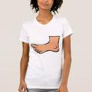Pesquisar por parte do corpo humana camisetas Pé humano