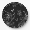 Pesquisar por borboleta preto e branco pratos Floral