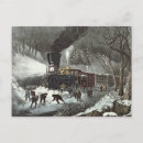 Pesquisar por steam train cartoes postais Snow