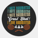 Pesquisar por eu amo badminton adesivos Raquete