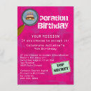 Pesquisar por espiões convites Missão