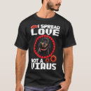 Pesquisar por espalhe o amor camisetas Dachshund