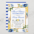 Pesquisar por flores amarelas azuis convites Azul