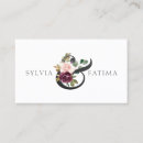 Pesquisar por floral roxo cartao de visita Elegante