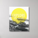 Pesquisar por wanderlust impressão de canvas Mapas do viagem