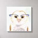 Pesquisar por uma coruja impressão de canvas Pássaro