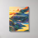 Pesquisar por pinturas coloridas impressão de canvas Paisagem