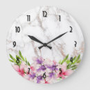 Pesquisar por mármore do falso relogios de parede Elegante