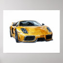 Pesquisar por carro amarelo pôsteres Vintage