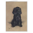 Pesquisar por cocker spaniel preto cartoes Cães
