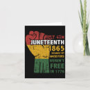 Pesquisar por ancestrais cartoes Feriado juneteenth