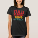 Pesquisar por meu pai é o rei camisetas Você