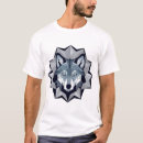 Pesquisar por ilustração lobo camisetas Abstrato