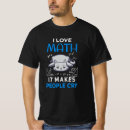 Pesquisar por eu amo a matemática camisetas Matemático