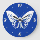 Pesquisar por borboletas brancas relogios de parede Vintage