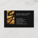 Pesquisar por produtor da música cartao de visita Elegante