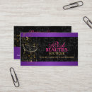 Pesquisar por redemoinhos roxos cartao de visita Ouro