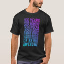 Pesquisar por 100 anos velho camisetas 100º
