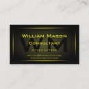 Pesquisar por preto amarelo ouro cartao de visita Monograma