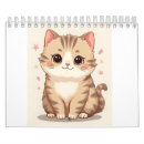 Pesquisar por kawaii para calendarios Desenho animado