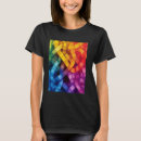 Pesquisar por tecido colorido camisetas Abstrato