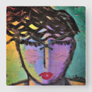 Pesquisar por pintura artística relogios de parede Colorido