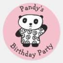 Pesquisar por panda aniversário adesivos Festa