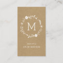 Pesquisar por floral wreath cartao de visita Botânico