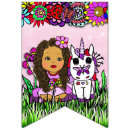 Pesquisar por feliz aniversario roxo bandeirinhas Girl