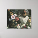 Pesquisar por mulher africana impressão de canvas Flores