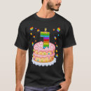 Pesquisar por bolo de aniversário camisetas Pop