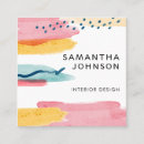 Pesquisar por abstrato moderno cartao de visita Rosa