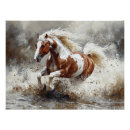 Pesquisar por cavalo marrom branco artes pôsteres Pinto
