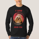 Pesquisar por eu amo meu shih tzu camisetas Animal