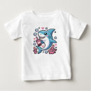 Pesquisar por tubarão azul camisetas Kawaii