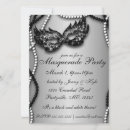 Pesquisar por mascarada preto e branco convites Mardi gras