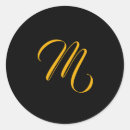 Pesquisar por monograma dourado adesivos Elegante