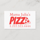 Pesquisar por pizza cartao de visita Minimalista