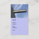 Pesquisar por cocktail bar cartao de visita Licor