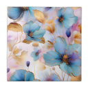 Pesquisar por flores azuis azulejos Abstrato