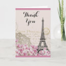 Pesquisar por convite da torre eiffel cartoes Obrigado