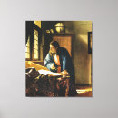 Pesquisar por vermeer johannes impressão de canvas Vintage
