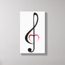 Pesquisar por árvore do coração impressão de canvas Música