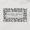 Pesquisar por monocromático cartao de visita Iniciais