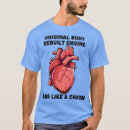 Pesquisar por coração mecânico camisetas Amor