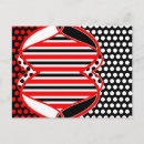 Pesquisar por linhas vermelhas e pretas cartoes postais Vermelho