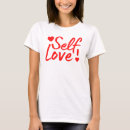 Pesquisar por amor próprio camisetas Coração