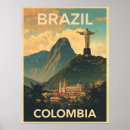 Pesquisar por brasil pôsteres Pôster de viagem brasil