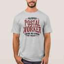 Pesquisar por trabalhador camisetas Carteiro
