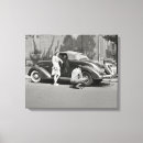 Pesquisar por carro impressão de canvas Retrô